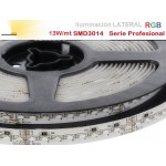 Tira LED 5 mts Flexible 65W 900 Led SMD 3014 Iluminación LATERAL IP20 RGB, serie Profesional